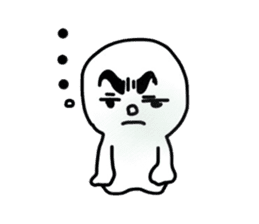 Borupen Graffiti ghost sticker #5647204