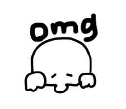 Borupen Graffiti ghost sticker #5647214