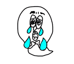 Borupen Graffiti ghost sticker #5647229