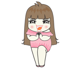 Chubby Girl : Elly [ENG] sticker #5647248