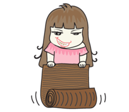 Chubby Girl : Elly [ENG] sticker #5647252