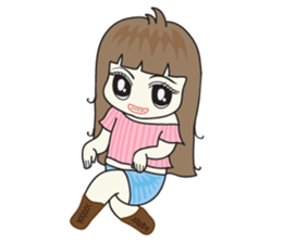Chubby Girl : Elly [ENG] sticker #5647259