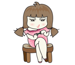 Chubby Girl : Elly [ENG] sticker #5647266