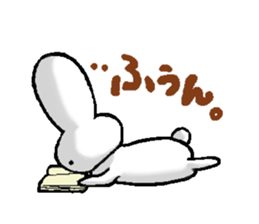 The rabbit Sticker2 which can be used sticker #5647654