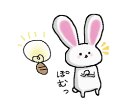 The rabbit Sticker2 which can be used sticker #5647665