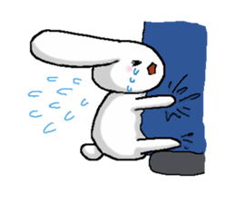 The rabbit Sticker2 which can be used sticker #5647668