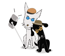 Sitang & Bobo the travellers sticker #5648214