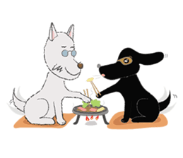 Sitang & Bobo the travellers sticker #5648215