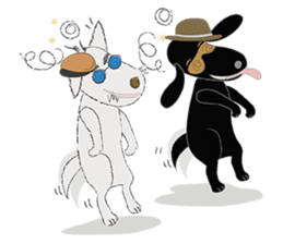 Sitang & Bobo the travellers sticker #5648217