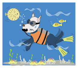 Sitang & Bobo the travellers sticker #5648221