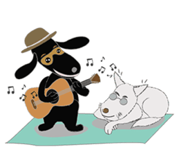 Sitang & Bobo the travellers sticker #5648240