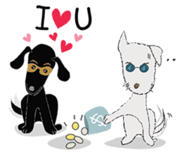 Sitang & Bobo the travellers sticker #5648241