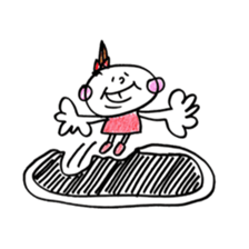 Fukuoka girl3 sticker #5648340