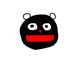 Bear (Rakugaki) sticker #5648485