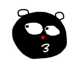 Bear (Rakugaki) sticker #5648488