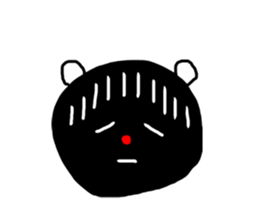 Bear (Rakugaki) sticker #5648490