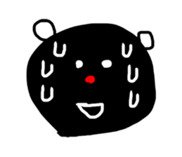 Bear (Rakugaki) sticker #5648496