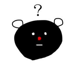 Bear (Rakugaki) sticker #5648497