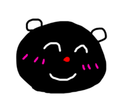 Bear (Rakugaki) sticker #5648506