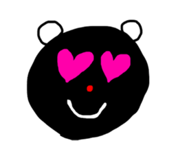 Bear (Rakugaki) sticker #5648507