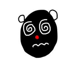 Bear (Rakugaki) sticker #5648511