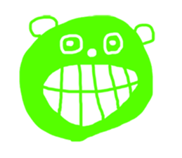 Bear (Rakugaki) sticker #5648520