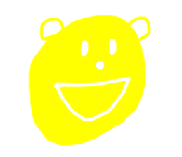 Bear (Rakugaki) sticker #5648521