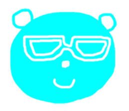 Bear (Rakugaki) sticker #5648522