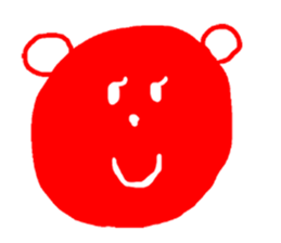 Bear (Rakugaki) sticker #5648523