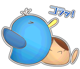 Chiruchiru and BlueBird sticker #5648699