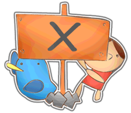 Chiruchiru and BlueBird sticker #5648701