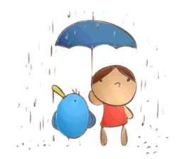 Chiruchiru and BlueBird sticker #5648719