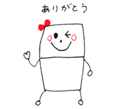 My mother's work "nitiko-chan" sticker #5648847