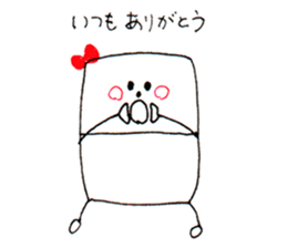 My mother's work "nitiko-chan" sticker #5648873