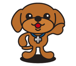 TOTO the Poodle Dog sticker #5649326
