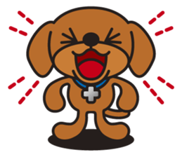 TOTO the Poodle Dog sticker #5649327