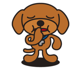 TOTO the Poodle Dog sticker #5649337