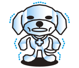 TOTO the Poodle Dog sticker #5649343