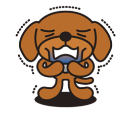 TOTO the Poodle Dog sticker #5649357