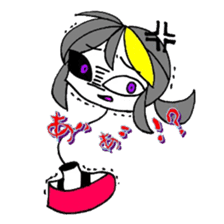 machi and hitomi stickers sticker #5649657