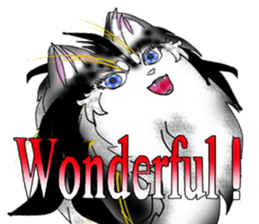 Wonderful Keeshond sticker #5649685