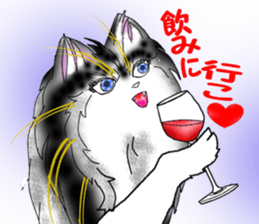 Wonderful Keeshond sticker #5649703