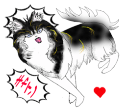 Wonderful Keeshond sticker #5649706