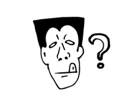 Guy to use when you do not say anything sticker #5649770