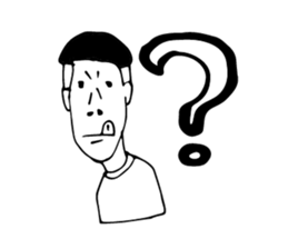 Guy to use when you do not say anything sticker #5649771