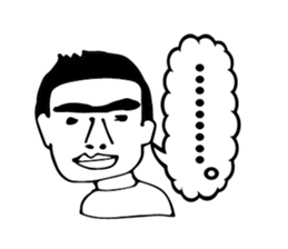 Guy to use when you do not say anything sticker #5649788