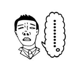 Guy to use when you do not say anything sticker #5649792