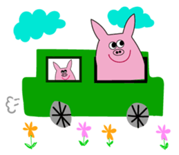 PIGGY! sticker #5649813