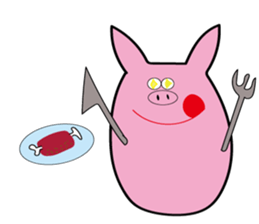 PIGGY! sticker #5649833