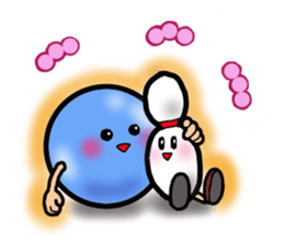 WE LOVE BOWLING sticker #5649978